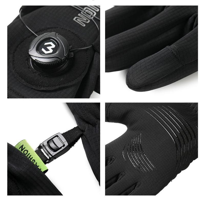 Winter Cycling Gloves Anti-Slip Touch Screen Thermal Cold-Proof Outdoor Sports Running Ski Warm Mtb Gloves
