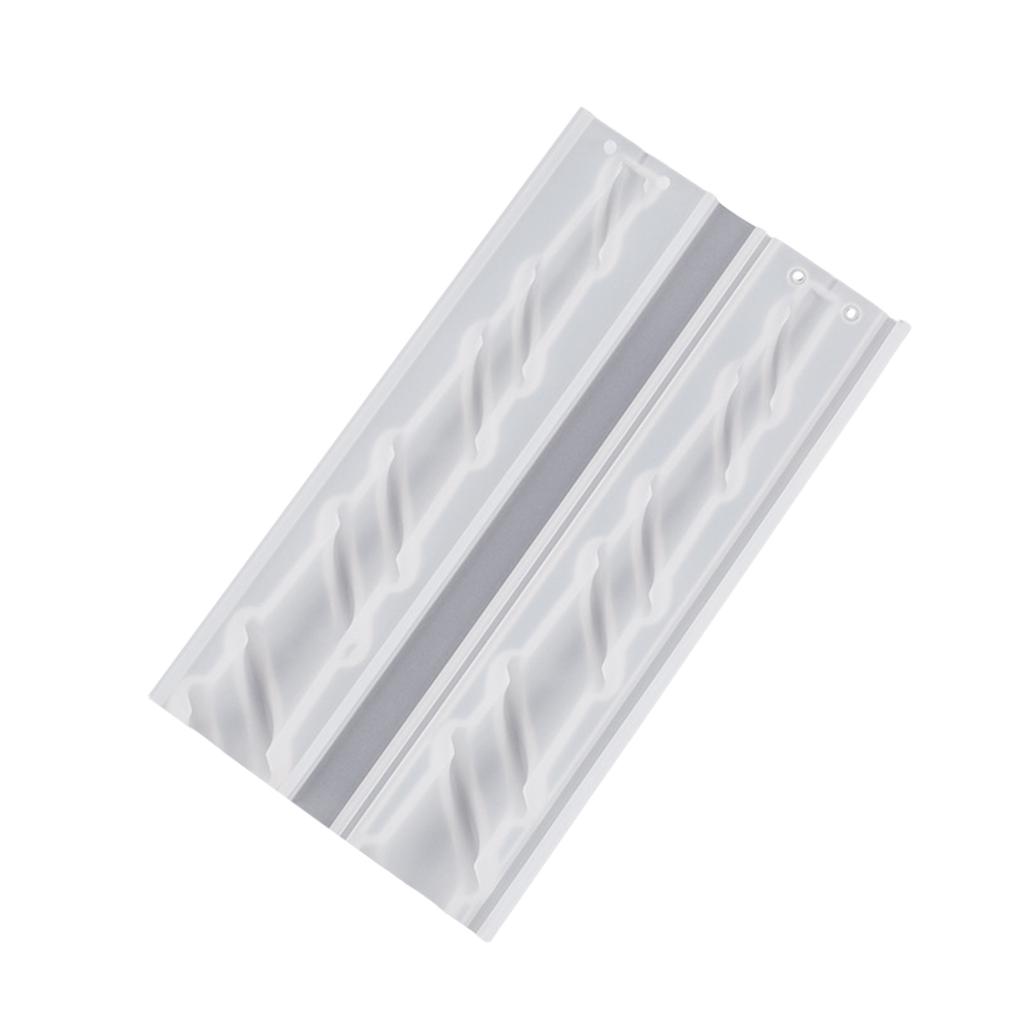 Strips Candle Mould Silicone Twist Designs for Scented Candle and Cake Decorations for Valentines Day and Christmas