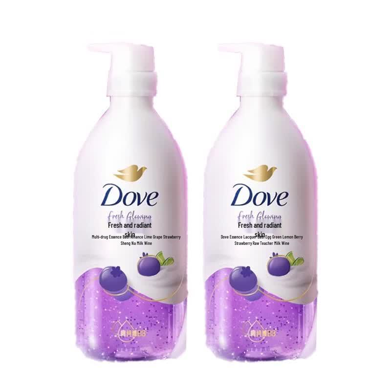 Гель для душа Dove Essence с лаймом, ягодами и кокосовым молоком