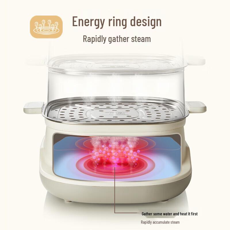 Bear Multifunctional Electric Food Steamer 6L CN plug (adapter included)