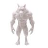 3D Printed Werewolf Statues Black Realistic Werewolf Figurine Crafts Models Werewolf Statue Ornaments