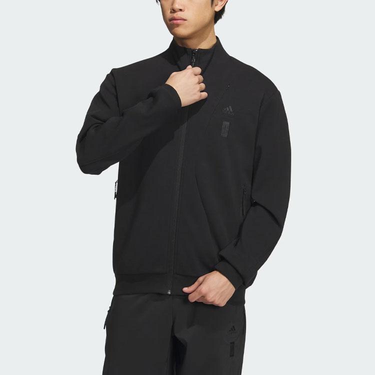 Adidas Wuji Track Top Sports Casual Jacket Men Tops Black IP4917