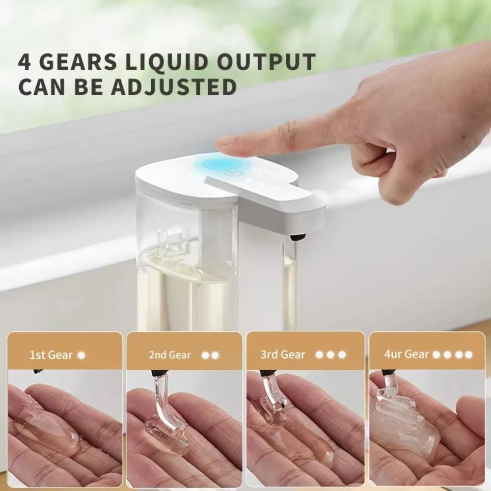Type-c Charging Port Soap Machine Sensor 500ml Smart Liquid Dispenser Dishwashing Liquid