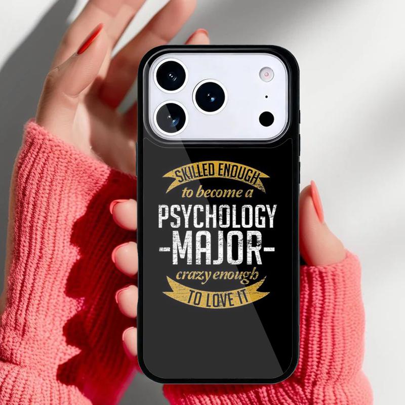 

Awesome Psychologist Profession Psychology soft Phone Case for iPhone 17 16 15 14 13 Pro Max Back Cover for 12 11 Pro Coque iPhone 16