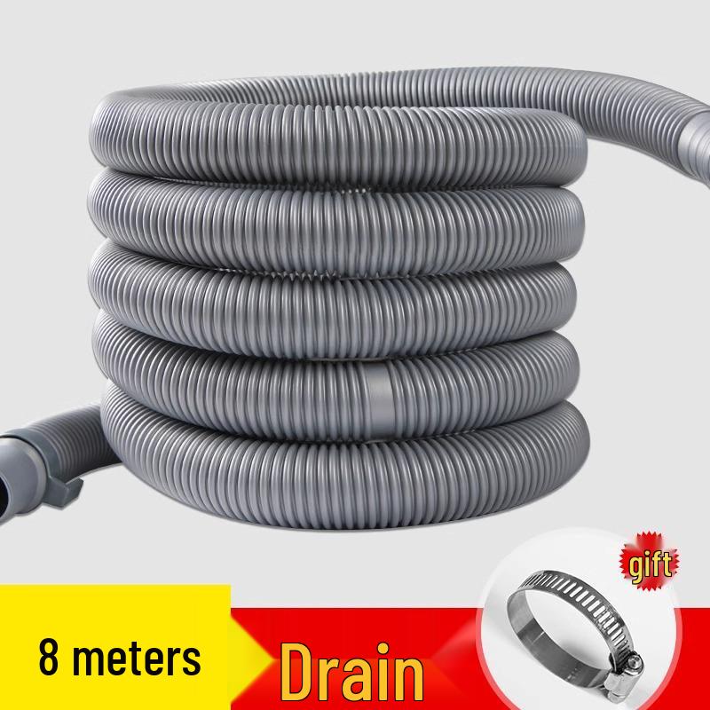 

Universal Drain Hose for Automatic Washing Machine and Kitchen Sewer Connection