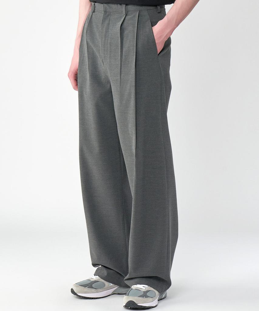 Untact Studio Double Pleated Wide Slacks 3 Colors