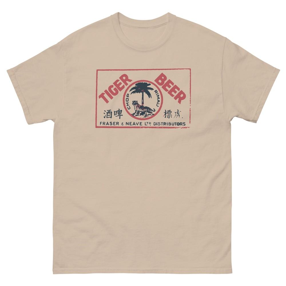 Tiger Beer Graphic Unisex T Shirt SecondRoundCo classic tee Unisex T-Shirt XL
