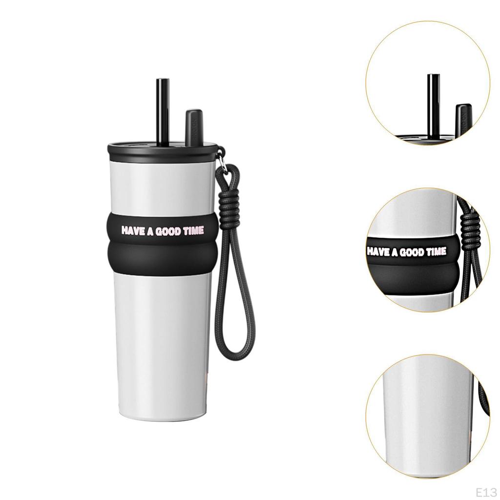 Isolierter Becher 710ml 316 Edelstahl Wiederverwendbar Auslaufsicher Reisebecher Wasserflasche für Picknick