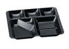 Wakaizumi Lackware Buffet Spülmaschine TA Palette Schwarze Steinplatte, Sicher, Teller, Muster, M-22-75