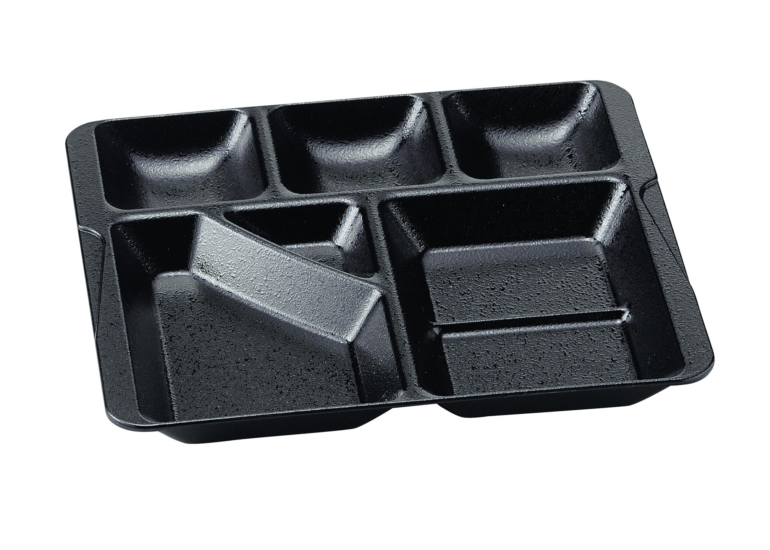 Wakaizumi Lacquerware Buffet Dishwasher TA Pallet Black Stone Plate, Safe, Plate, Pattern, M-22-75 чёрный