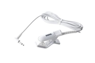 KORG CM-400 WH Clip-on Contact Microphone for Tuners, White