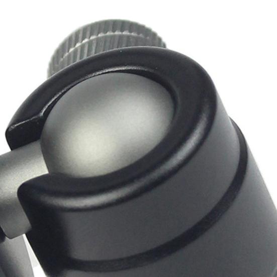 Mini Ball Head for GoPro for Osmo 360 Degree Rotatable Aluminum Alloy 46026 Screw LED Video Light Cell Phone DSLR