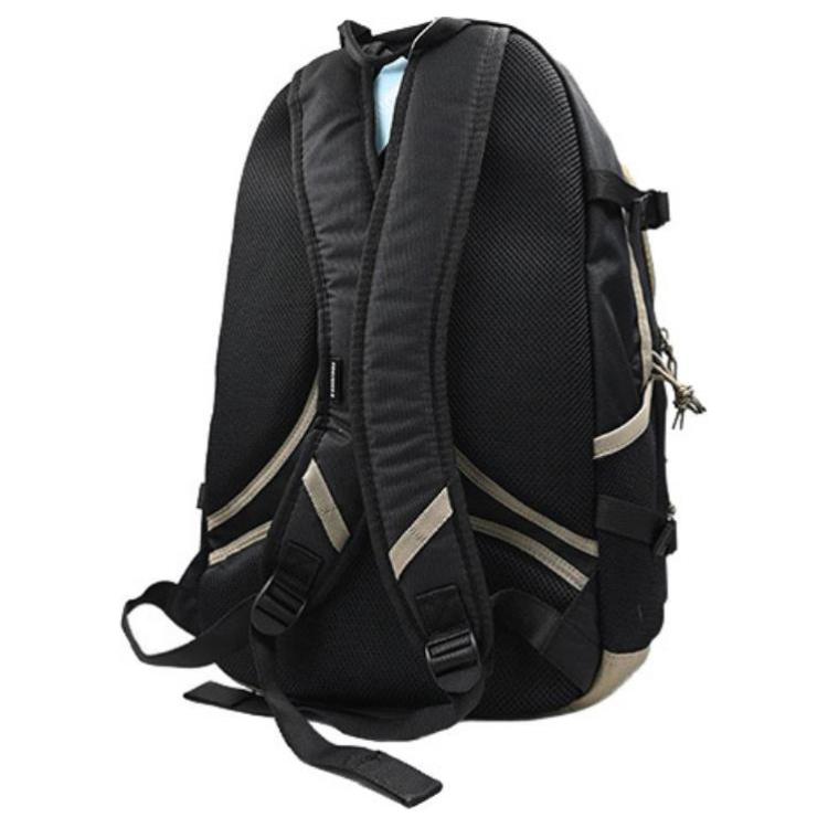 New Converse Polyester Backpack Regular Women's Black Brown 10023813-A01