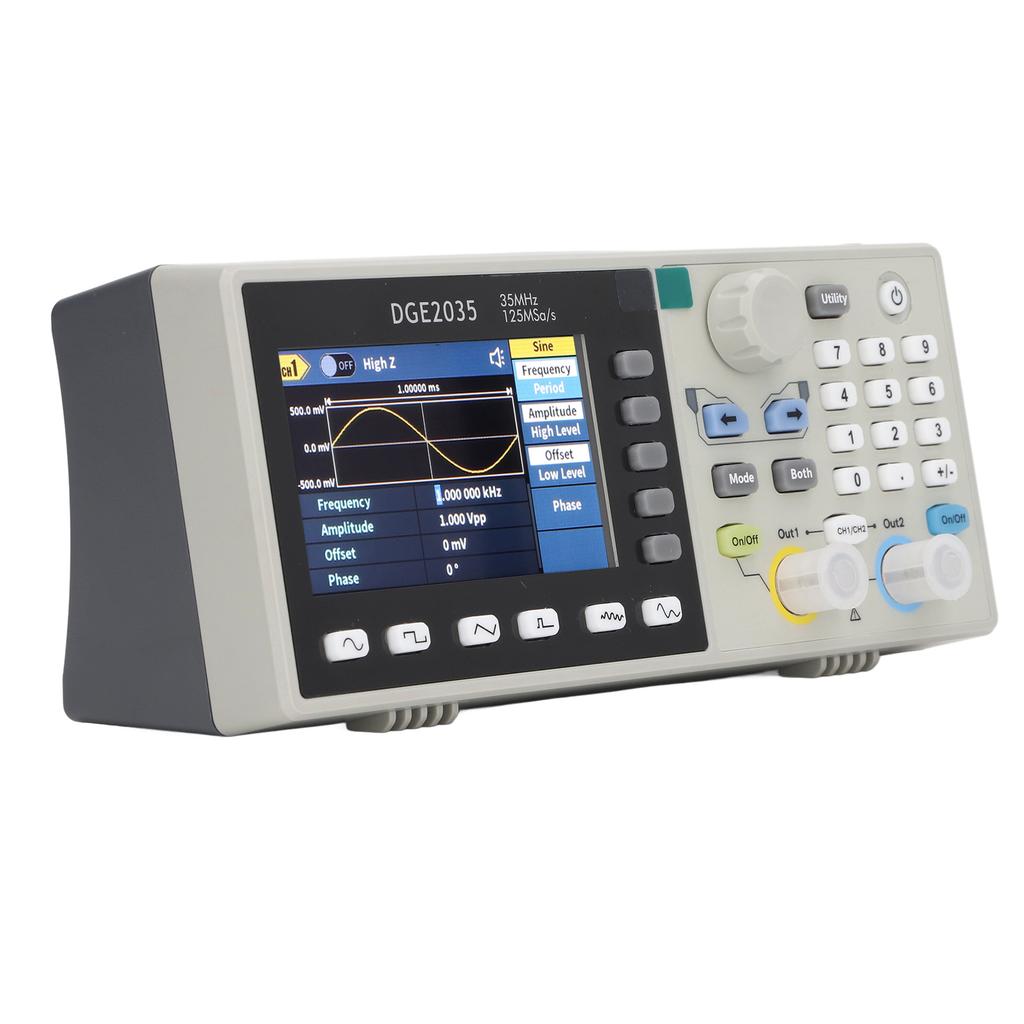 Dual Channel Arbitrary Waveform Generator Function Generator 14bits Frequency Meter