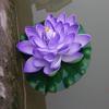 18CM Artificial Floating Lotus Shape Water Surface Decorartion for Pool Pond