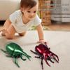 Creative Wind-Up Clockwork Beetle Toy: Crawling Prank Insect Model for Kids