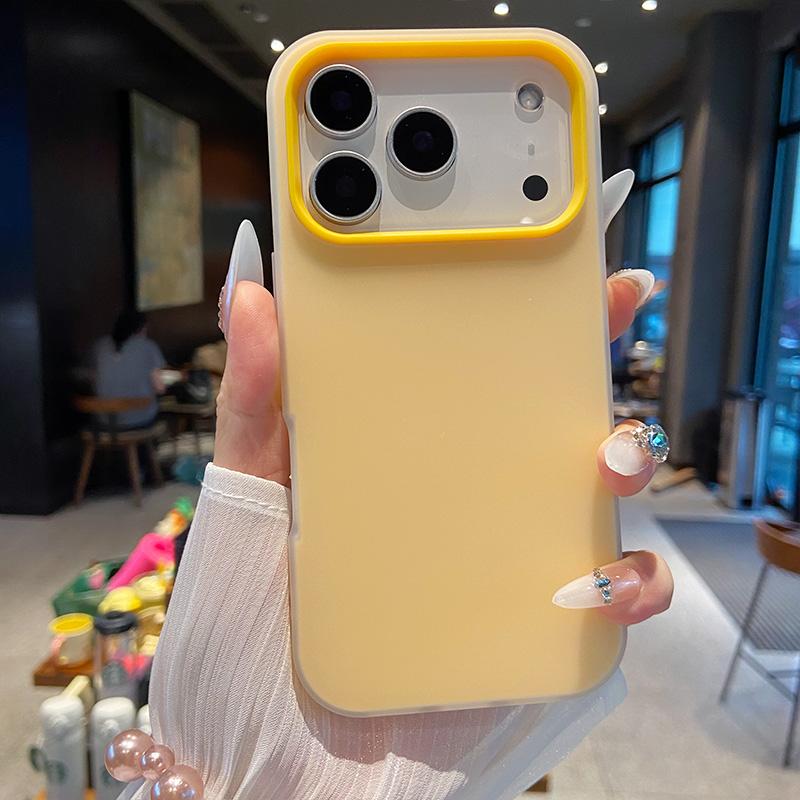 Luxury 2in1 Candy Phone Case for IPhone 17 Air 12 13 14 15 16 Pro Max TPU+PC Shockproof Bumper Back Cases Protect Cover