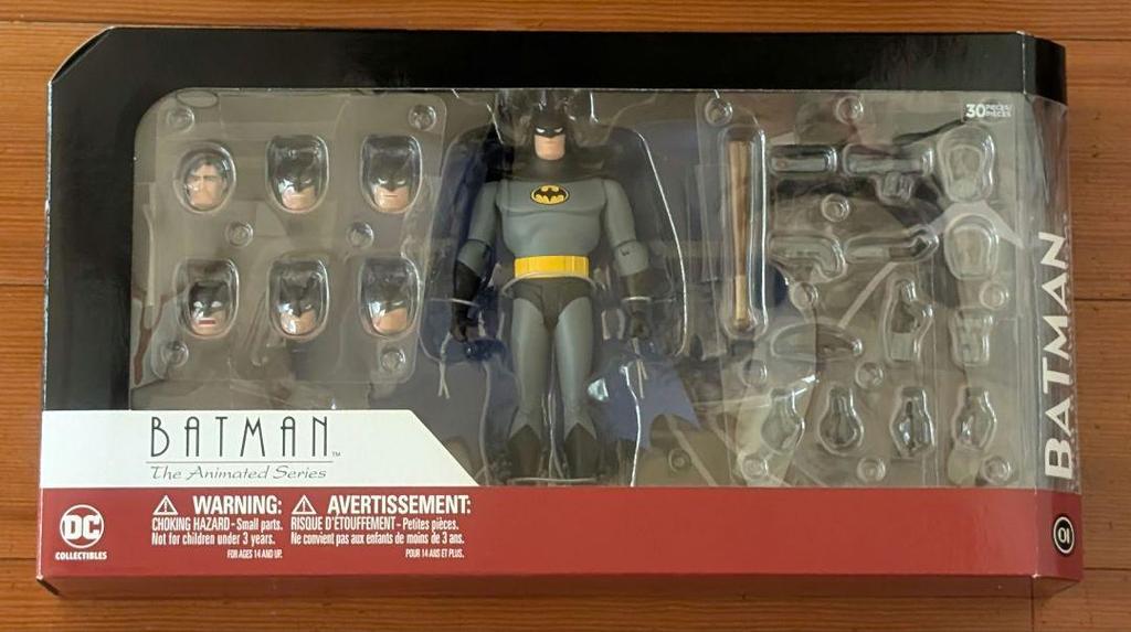[USED] DC Batman Animated Expressions Pack - Base missing