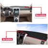 Car Control Dashboard Non-slip Mat Kit Sun Shade Anti-UV Carpet Panel Mat For Toyota Corolla E150 2006~2013 Internal Accessories