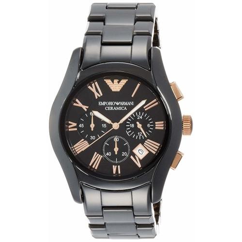 Emporio Armani Ceramica Chronograph Quartz Watch AR1410 Men's