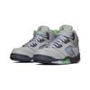 Air Jordan 5 Retro PreSchool 'Green Bean' 2022 (Unisex) Silver / Green Bean / Flint Grey Kids' Basketball Shoes DQ3735 003