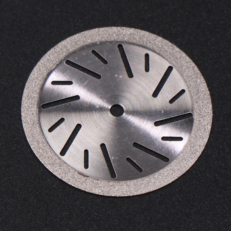 Dental Lab Double Sided Diamond Cutting Disc 22Mm For Separating Polishing Ceramic Crown Plaster Or Jade