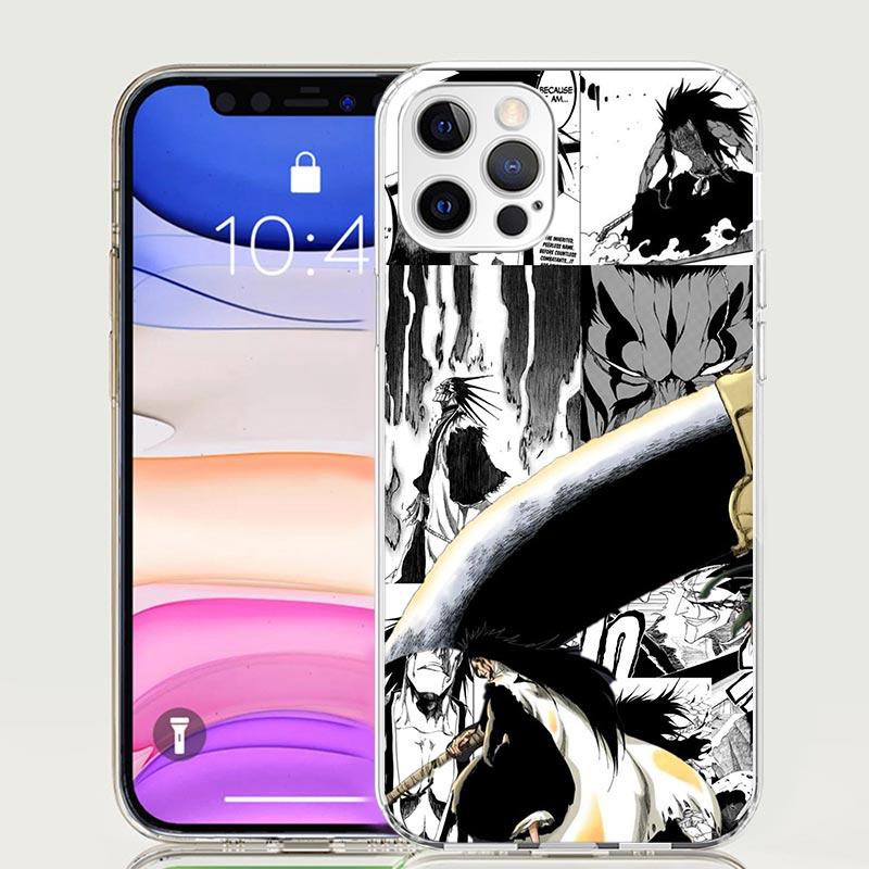

Zaraki Kenpachi Bleach Phone Case for Apple iPhone 17 Air 16 15 Plus 14 + 13 Mini 12 11 Pro Max 7 8 SE 16Max Soft Shell Cover Co iPhone 16 Pro