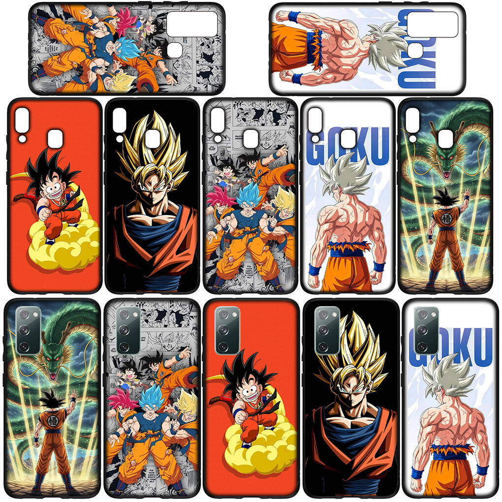 Phone Case for iPhone 17 15 16 Plus Redmi Note 14 12 11 13 Pro Max Huawei P30 P20 Lite OPPO A60 A80 A38 A54 Comics Dragon Son Gokus Ball Super Cover