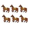Medieval Military Building Blocks Cavalry Army Horse Animal Elephant Camel Wolf Crocodile Brick Toy Accessories S003
