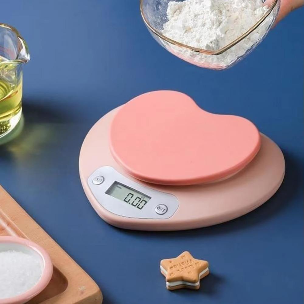 With LCD/ Tare Digital Kitchen Scale Rechargeable Food Scales Jewelry Scale for Liquids and Solids
