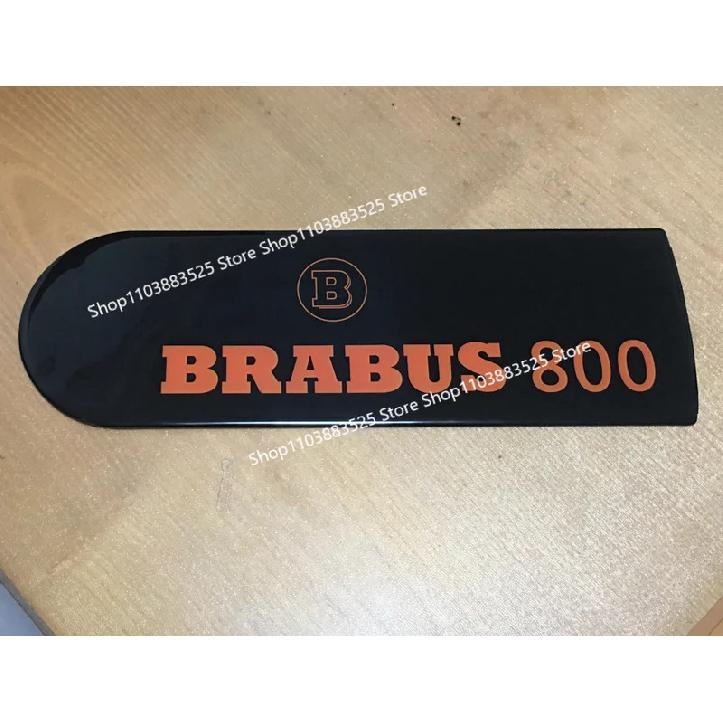 36x11cm Pokrowiec ochronny na koło zapasowe do bagażnika tylnego samochodu Naklejka z emblematem dla BRABUS G63 G65 G400 G500 G350 800 900 Klasa G