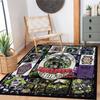 Warnermedia (23) Customize your name rug, office chair cushion, home bedroom living room gift.