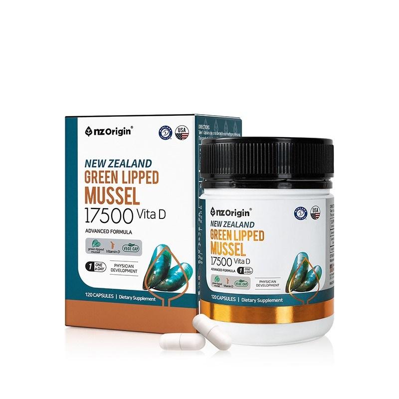 

Enget Origin New Zealand Green Lipped Mussel 17500 Vita D, 120 tablets, 1 unit