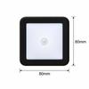 3pcs Battery Operated Smart Motion Sensor Light Warm/White Light Cabinet Light  Bathroom