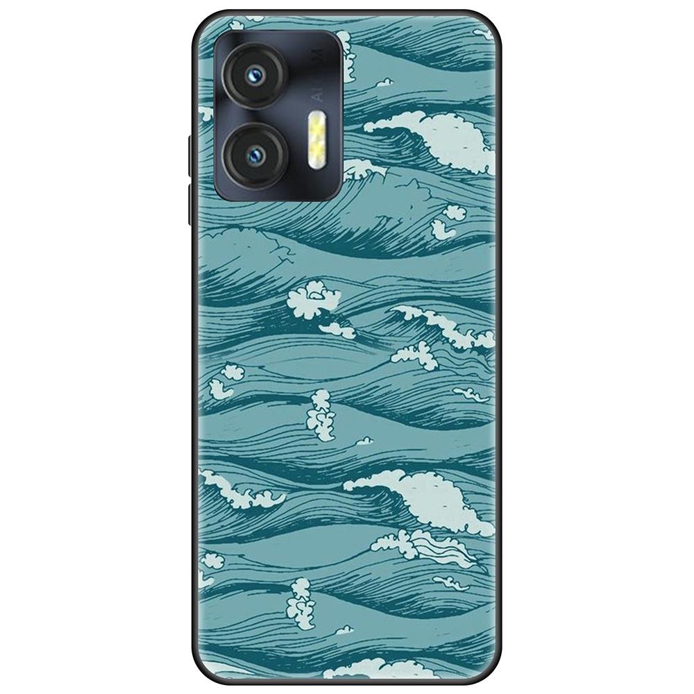 For Oukitel C35 Svart Deksel Tpu Søt Tegneserie Bakdeksel på OukitelC35 Full beskyttelse støtsikker Ultratynn bumper