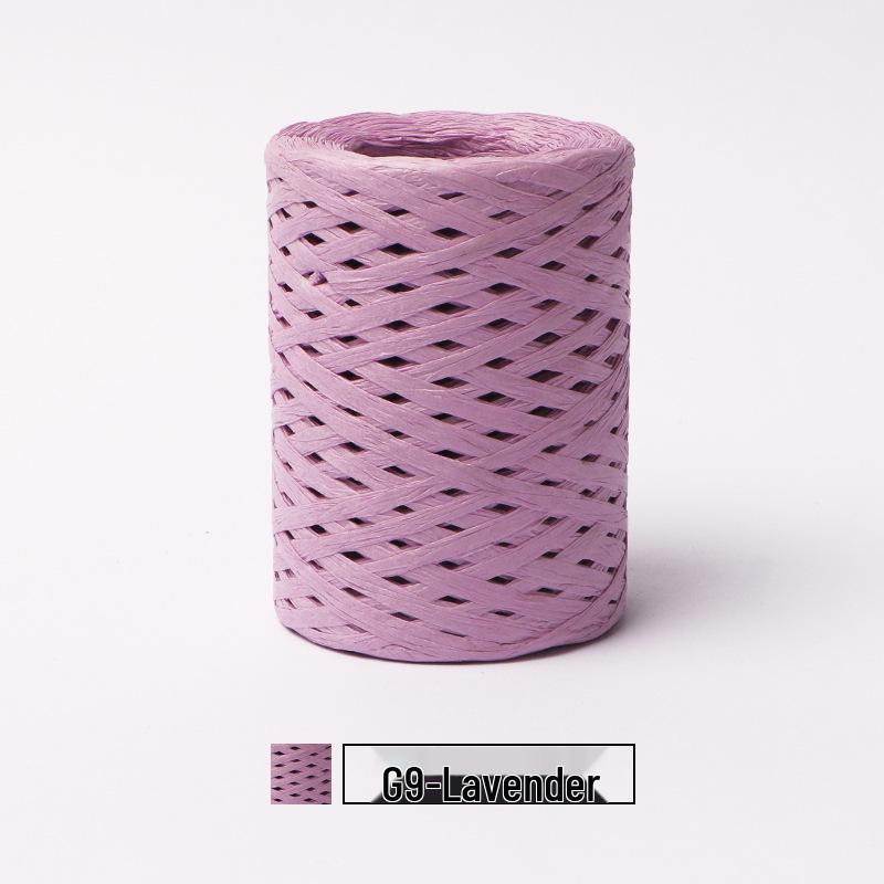 Cotton Raffia Yarn for Crocheting and Knitting Summer Hats and Bags