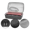 Musiin Sound Card Carrying Case, Compatible with Focusrite Scarlett 2i2 3rd Generation Audio Interface Cover, Velvet Interior (Gray)