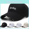 Guanlide Letter Embroidery Baseball Cap Outdoor Sun Protection Breathable Hat
