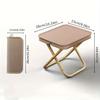 Portable Folding Pencil Stool for Outdoor Picnic, Small Folding Stool for Camping and Fishing
