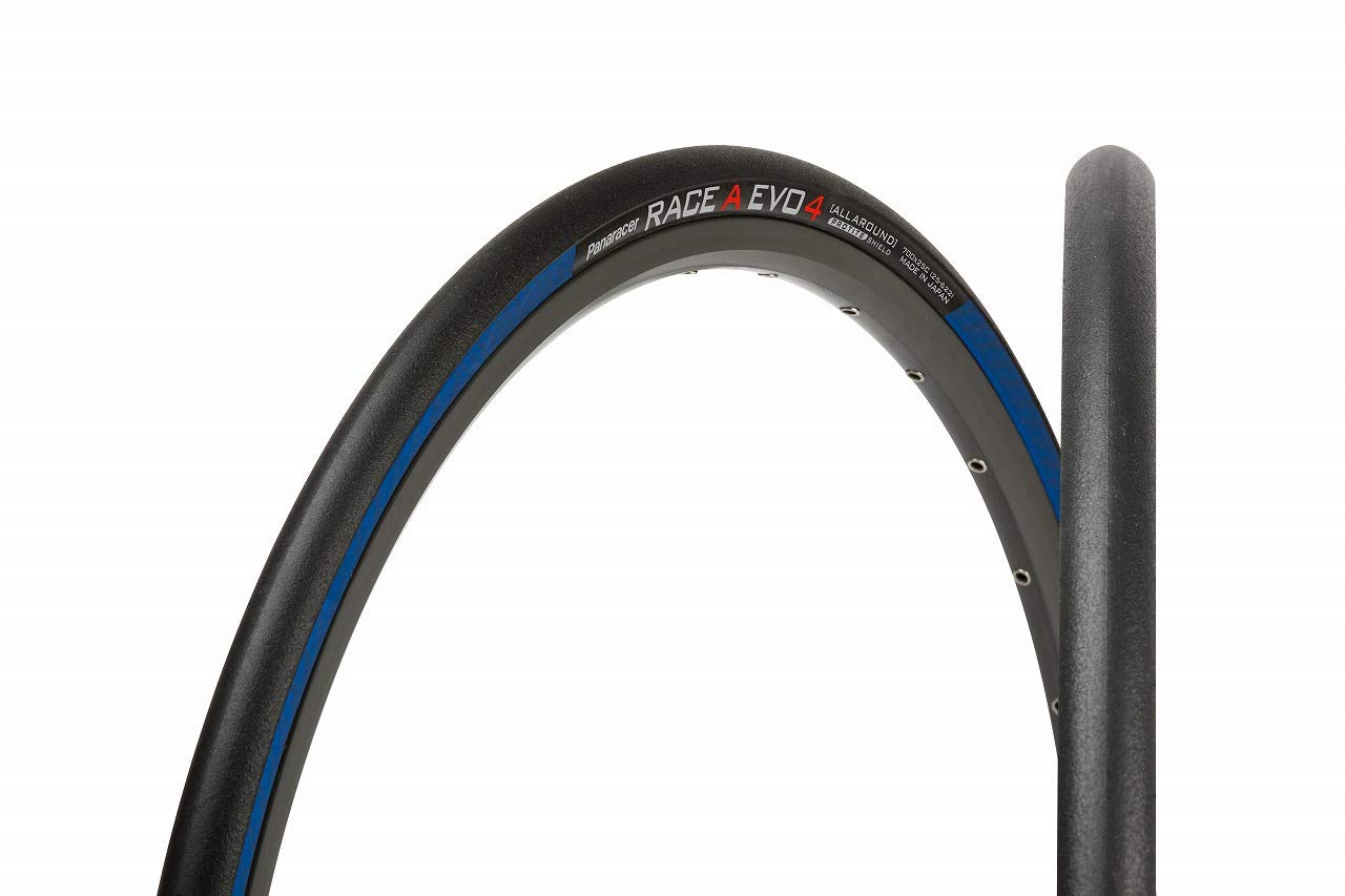 

Panaracer Clincher Tire Race A Evo 4 Road Cross Road Long [700×25C] F725-RCA-L4 Черный/Синий (Для велосипеда, байка, гонки, туризма, езды)