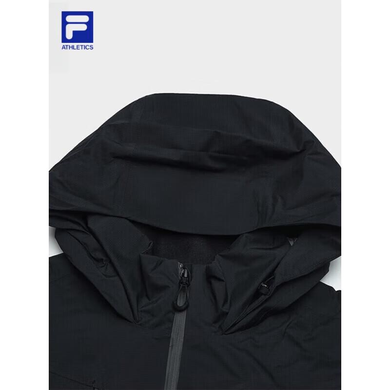 FILA Men's 2025 Spring Loose Hooded Fitness Jacket