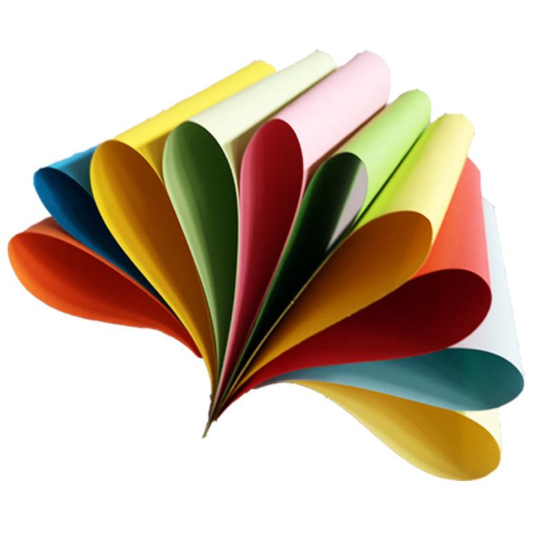 A4 Double-Sided Color Paper & Cardstock Set, 160g/240g, Free Shipping, 100 Sheets