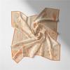 53cm City Of Horses Fashion Square Scarf Woman Design Silk Women Scarf Bandana Luxury Brand Headband Hijab Neckerchief