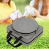 Portable Embroidery Organizer Bag with Multi Pocket Oxford Cloth Embroidery Project Bag for Hoop Embroidery Supplies Bag