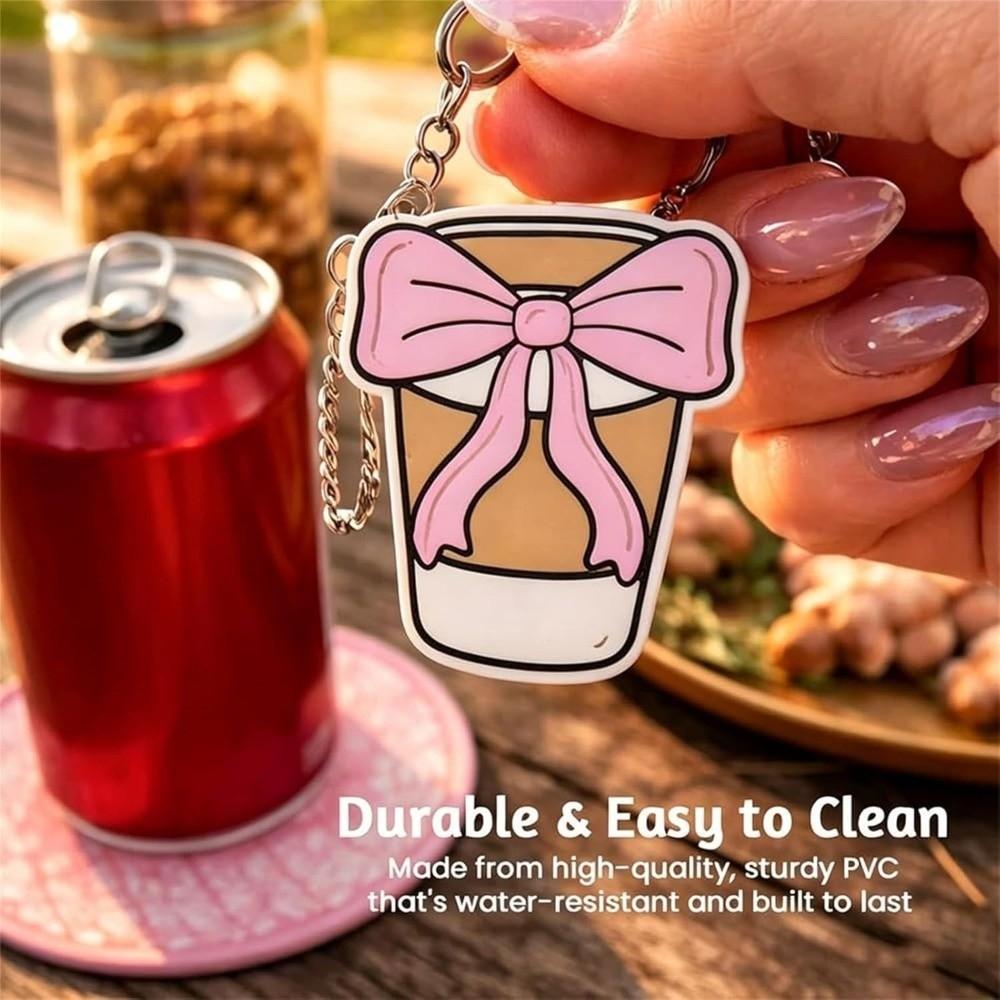 Beautiful Practical Bow Keychain Bottle Opener Bow Tie Shape Bow Jar Remover Beer Kitchen Tool