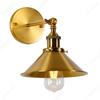 LED Minimalist Retro Gold E27 Wall Lamp Bedroom Bedside Lamp Home Dining Hall Corridor Staircase Decoration Lighting Fixture