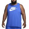 Nike Logo Letter Print Relaxed Comfortable Round Neck Sports Vest Men vest Dark-Blue AR4991-481