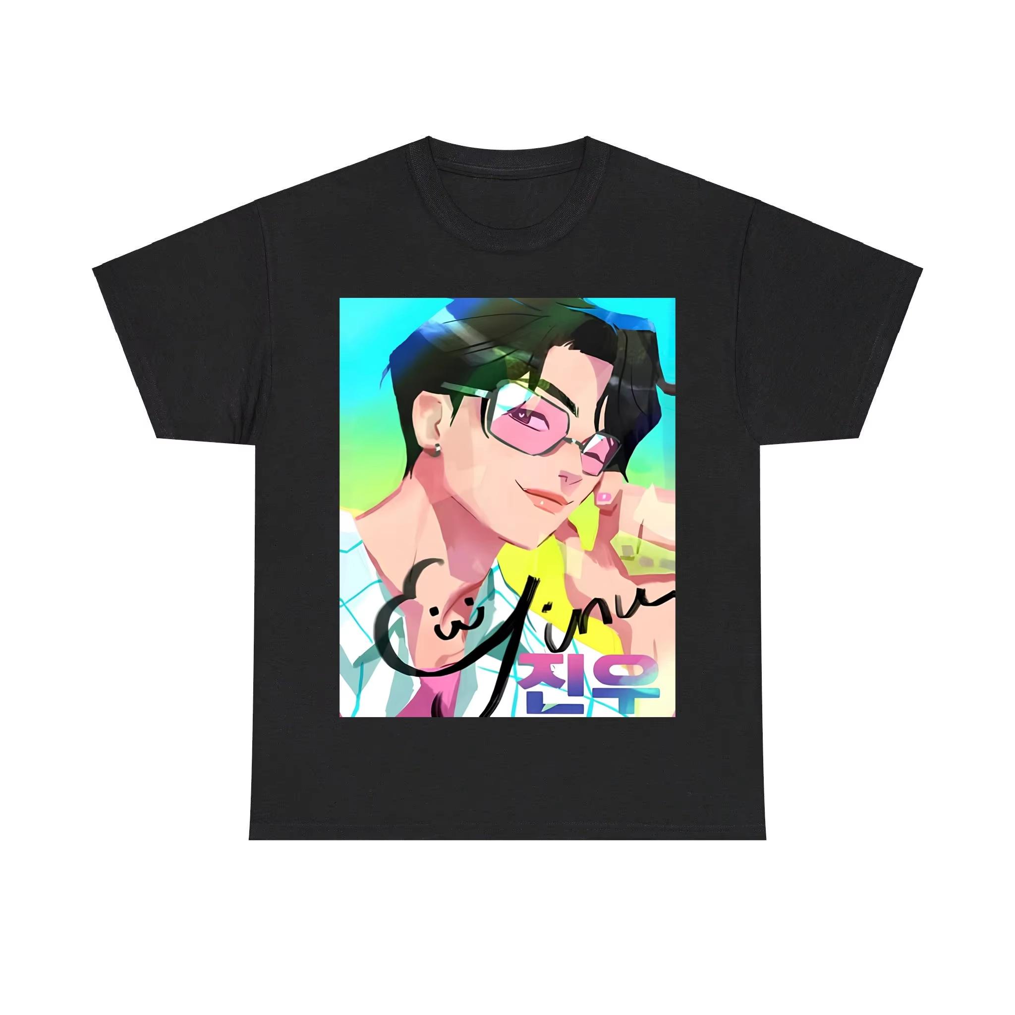 

Anime Graphic Print Autumn Pure Cotton Men s and Women s T-shirt Short Sleeve Street Fashion Trend Clothing Kpop Aesthetic 4XL