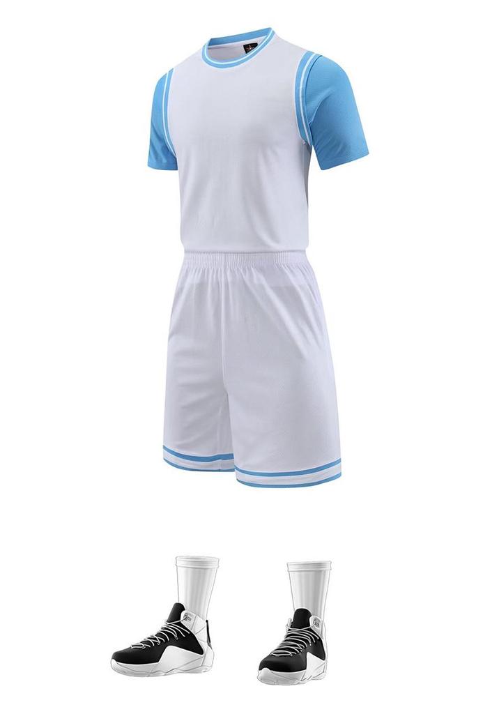 Conjunto de Treino de Basquete Masculino Duas Peças - Manga Curta