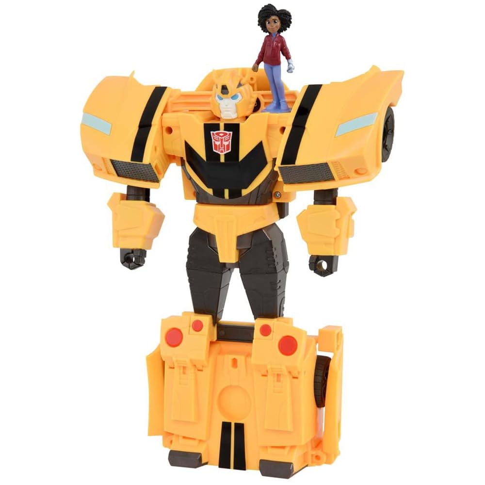 Takara Tomy Transformer ESC-02 Spin Changer Bumblebee & Mo Action Figure Collectible Toy